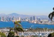 San Diego Harbor Skyline Panorama